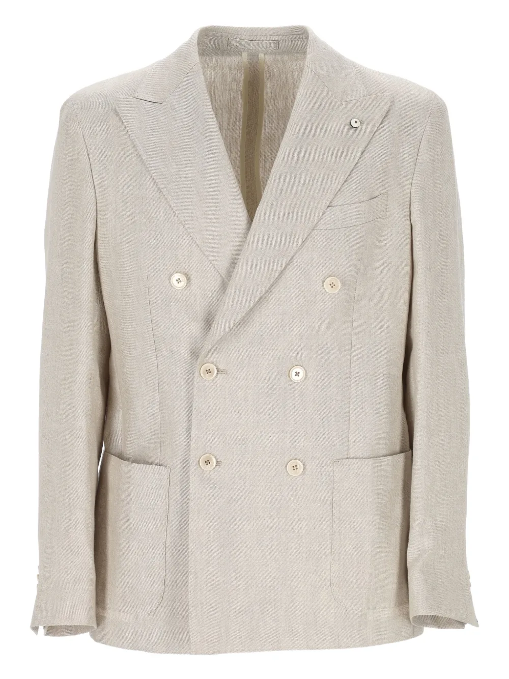 L.B.M. 1911 blazer con doble botonadura | neutro | Image 1