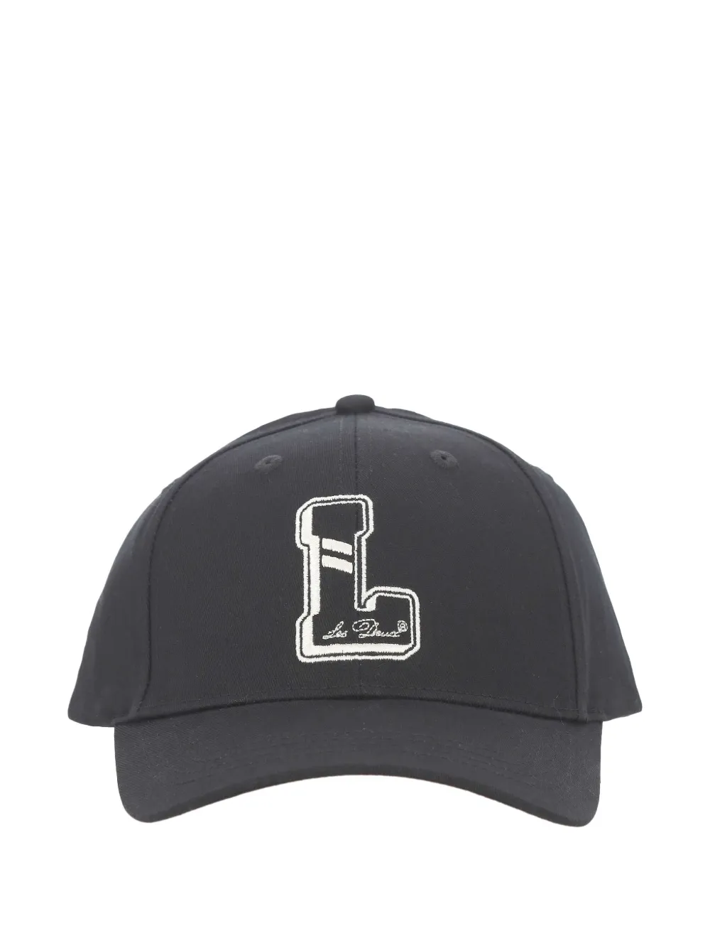 Les Deux 'L' patch hat | Grey | Image 1