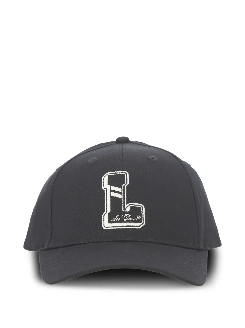 Les Deux 'L' patch hat | Grey | Image 1