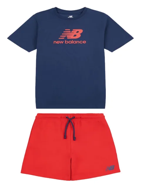 New Balance Kids conjunto de pantalones cortos con logo