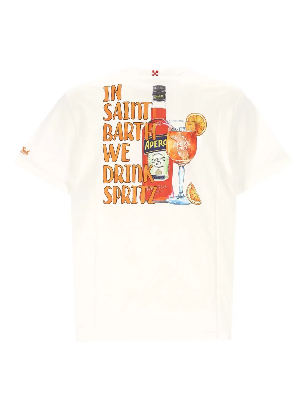MC2 Saint Barth graphic-print T-shirt - Wit