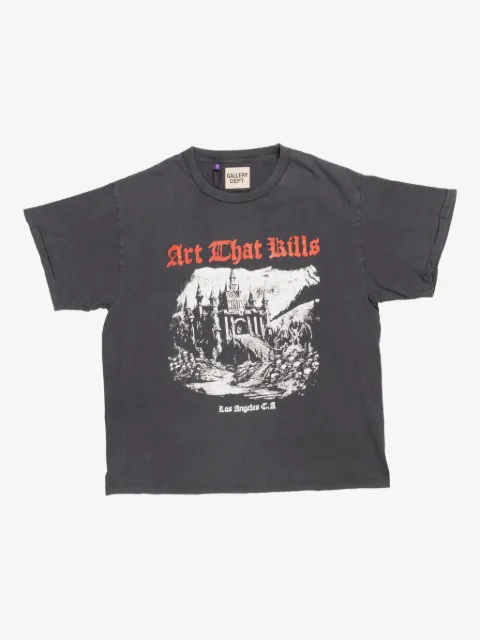 GALLERY DEPT. castle-graphic T-shirt