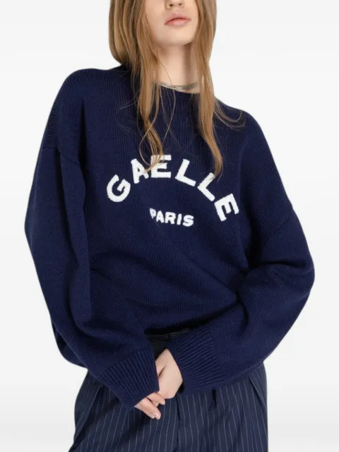 Gaelle sweater med broderet logo