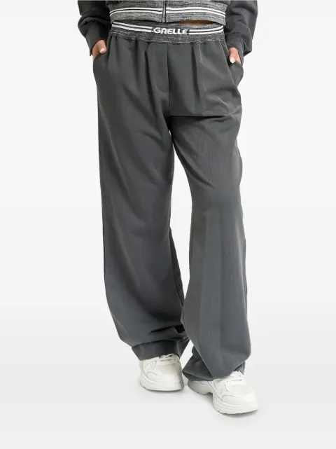 Gaelle elasticated-waistband trousers