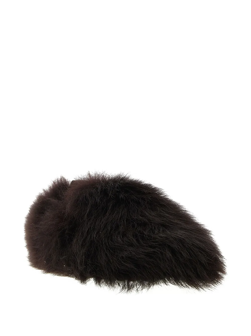 Tod's Gommino Sheep Fur Loafers In Brown