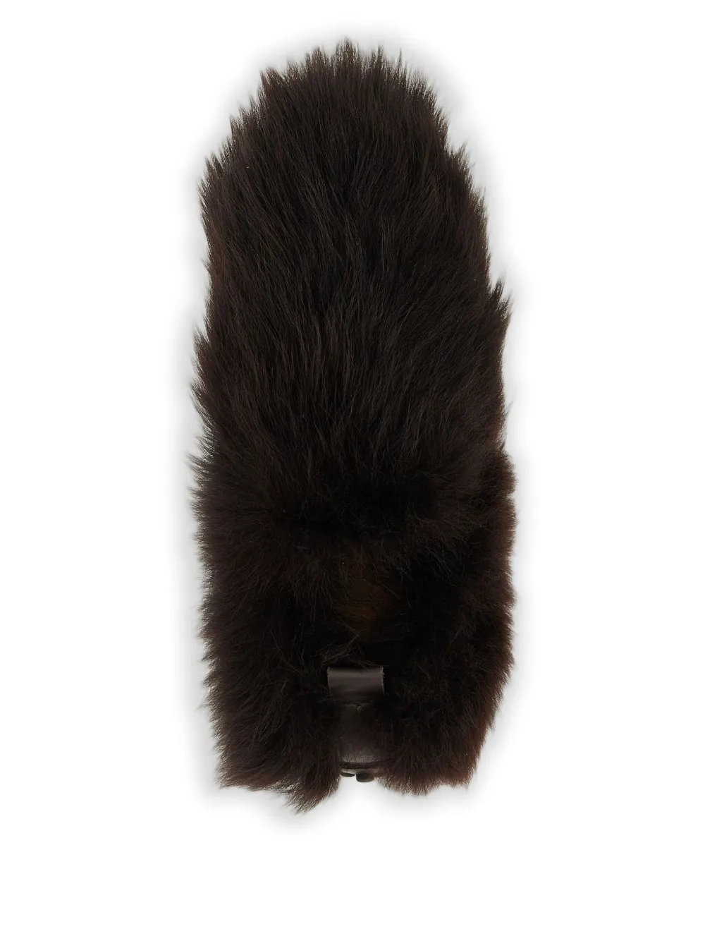 Tod's Gommino loafers van schapenbont Bruin