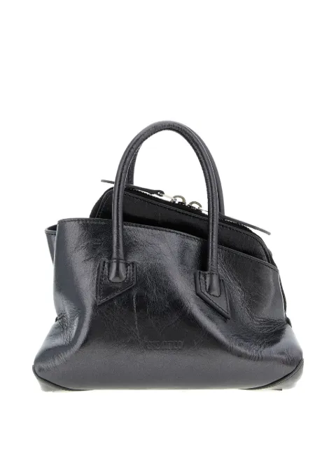 The Attico Mini La Passeggiata Tote Bag mit Logo-Prägung