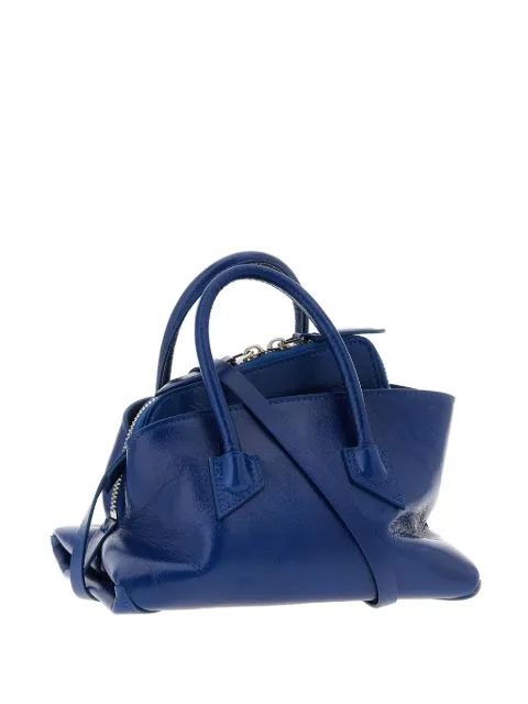 The Attico tote La Passeggiata mini con logo en relieve