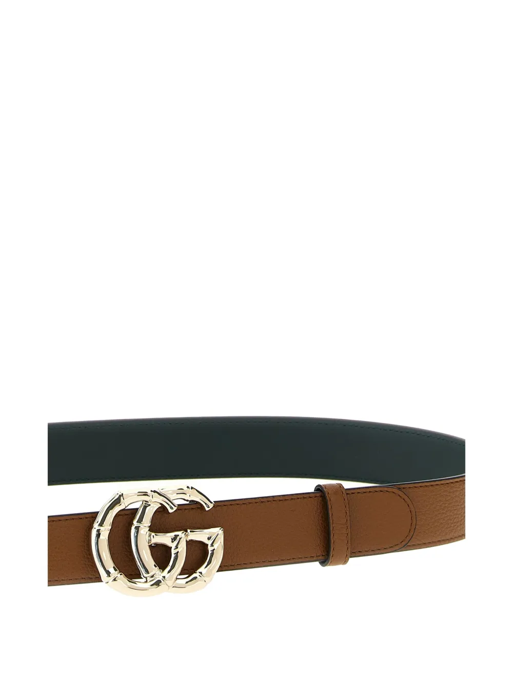 Gucci Marmont Belt With Adjustable Length And Texture In Brown