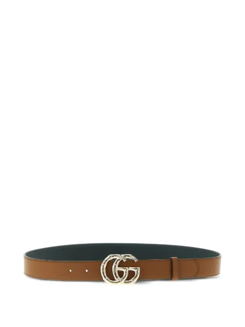 Gucci buckle leather belt
