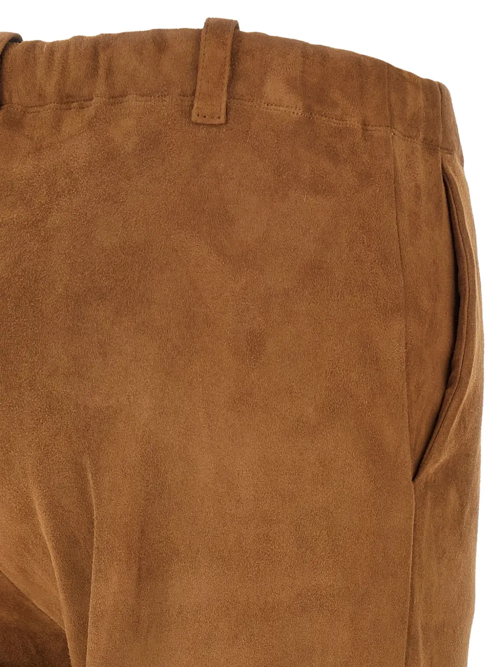 Stouls Trousers With Side And Back Pockets In Brown