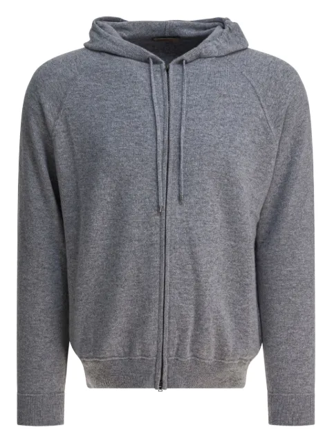 Herno hoodie con capucha y cierre