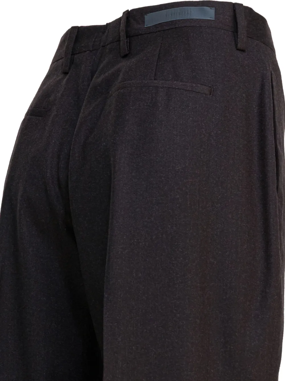 Briglia 1949 Broek van wol-kasjmierblend Bruin