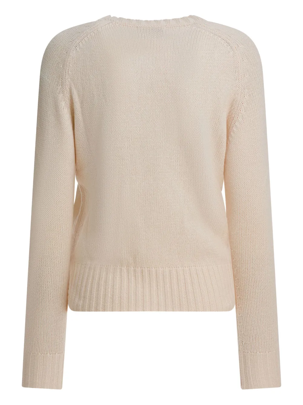 Ines De La Fressange Ribbed Sweater In Metallic
