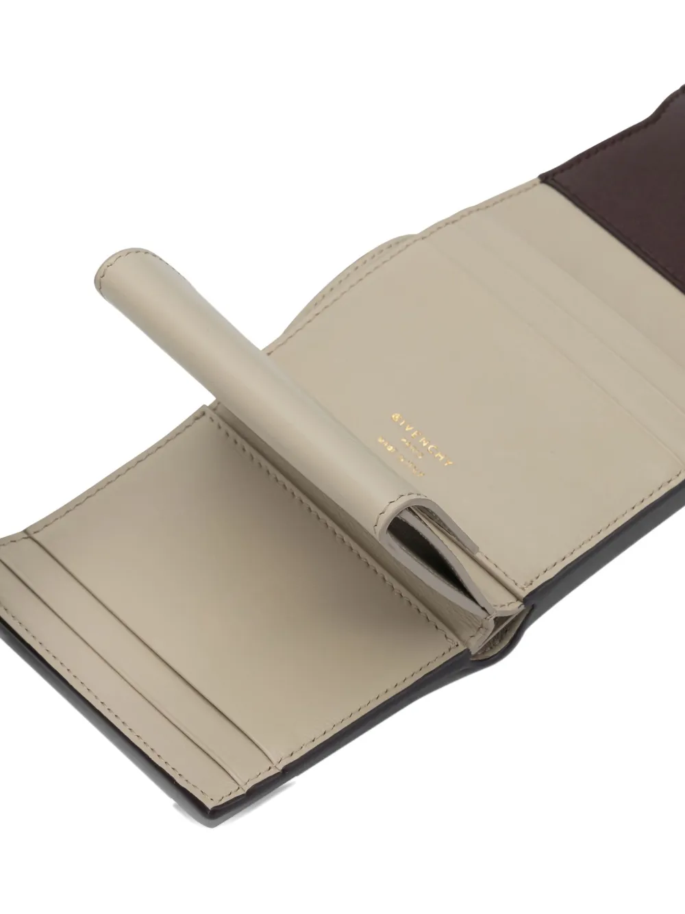 Givenchy Compact Daytime Wallet For Essentials In Brown