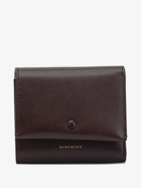 Givenchy buttoned leather wallet