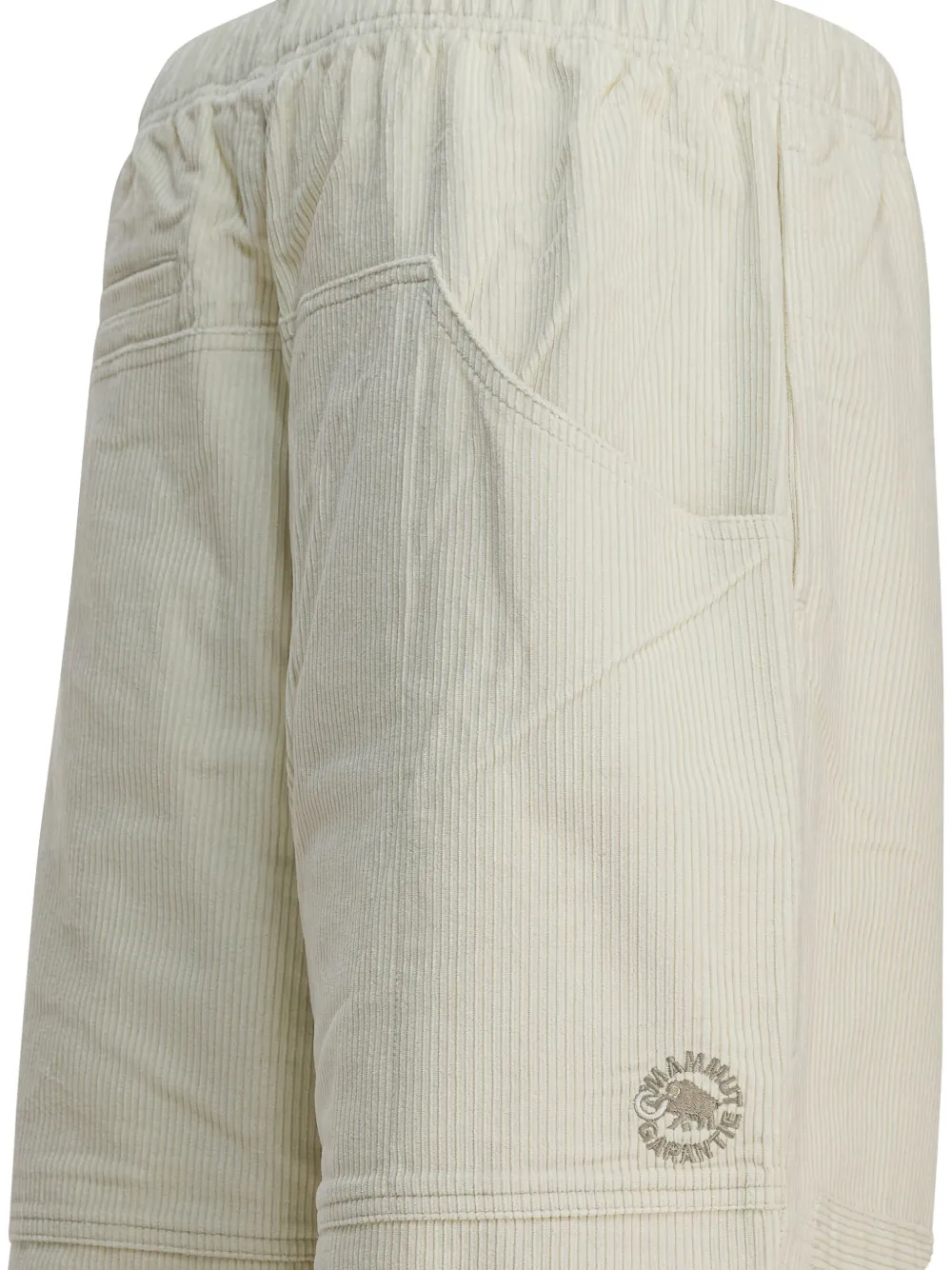  Mammut Corduroy Drawstring-waist Trousers - Neutrals 