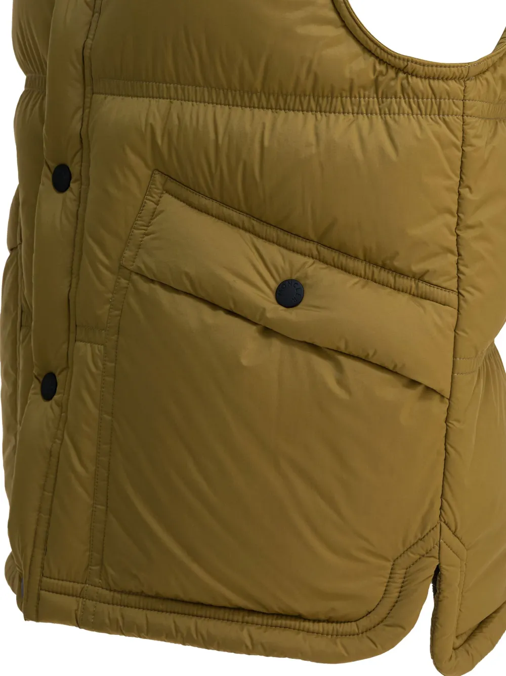 Moncler Grenoble Bodywarmer met knopen Beige