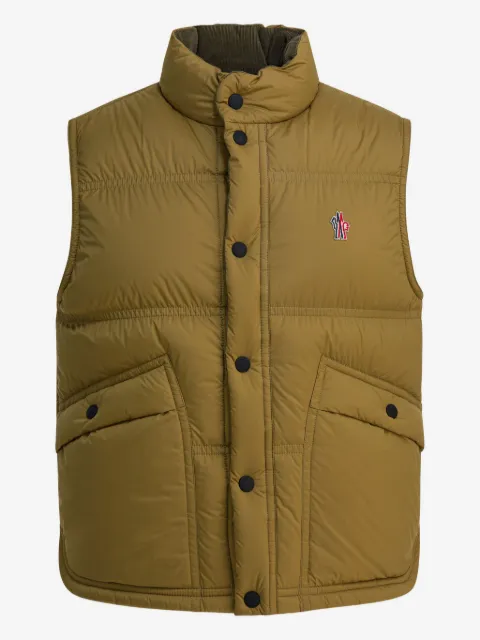 Moncler Grenoble buttoned padded gilet
