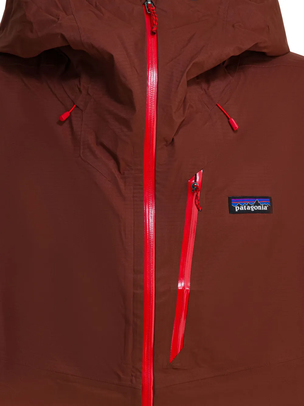 Patagonia Jack met capuchon en rits Bruin