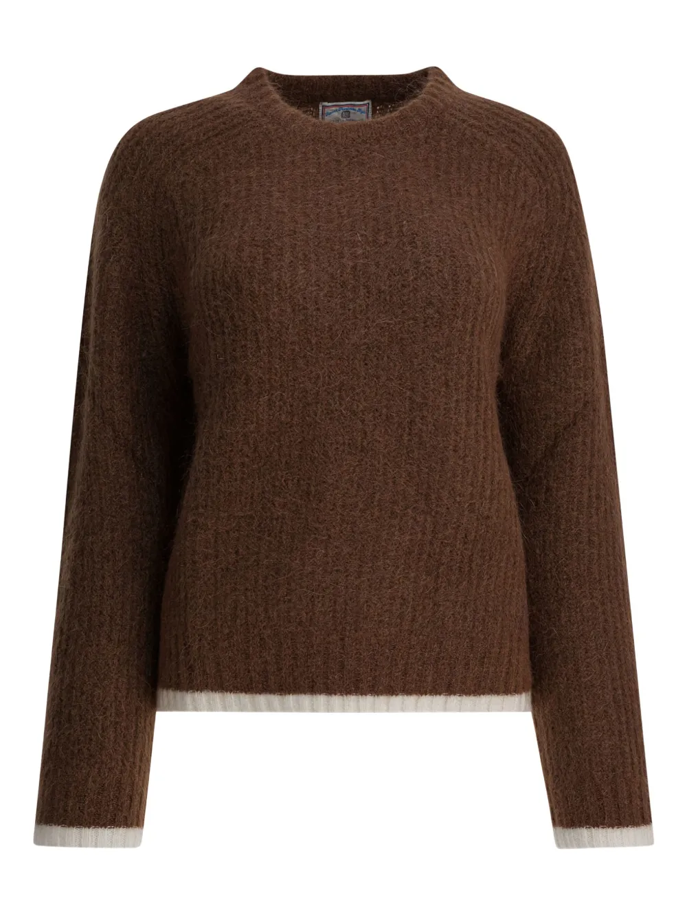 Ines De La Fressange Mohair Round Neck Knitwear In Multi