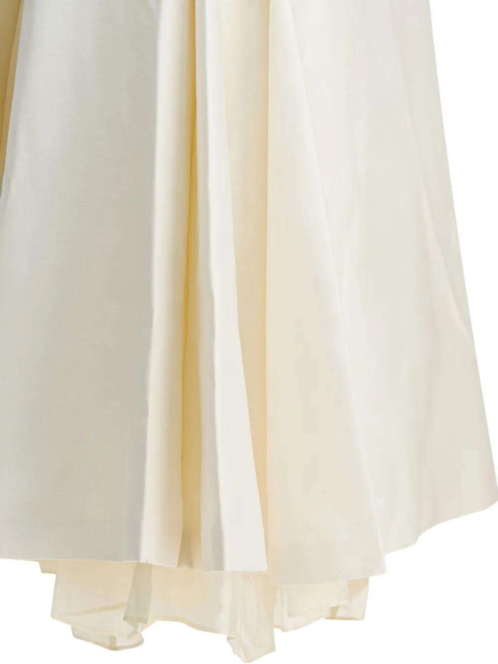 SANDBEIGE layered skirt