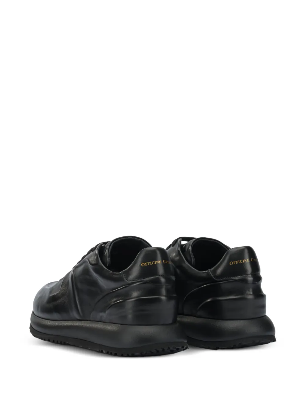 Officine Creative Leren sneakers Zwart