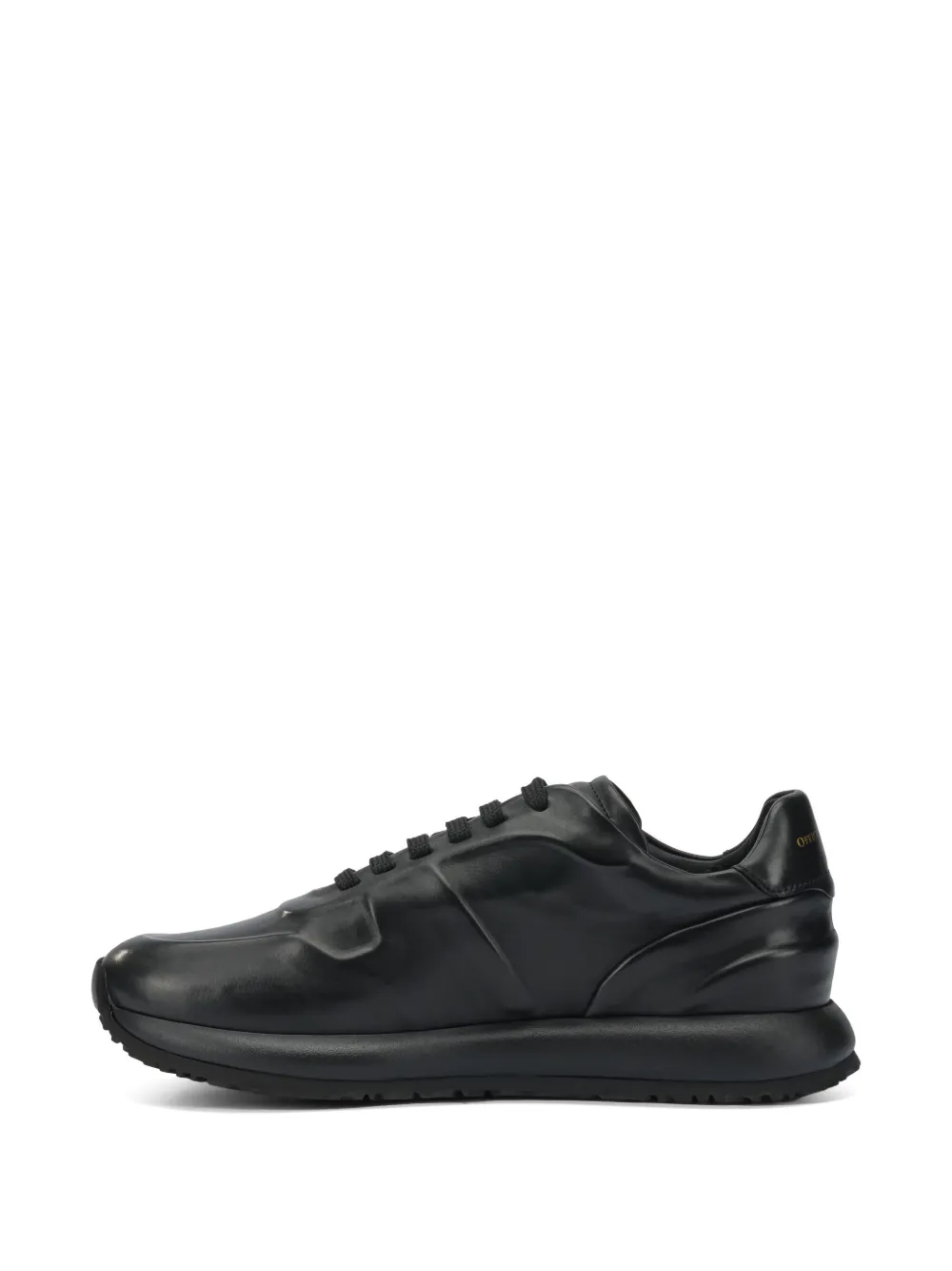 Officine Creative Leren sneakers Zwart