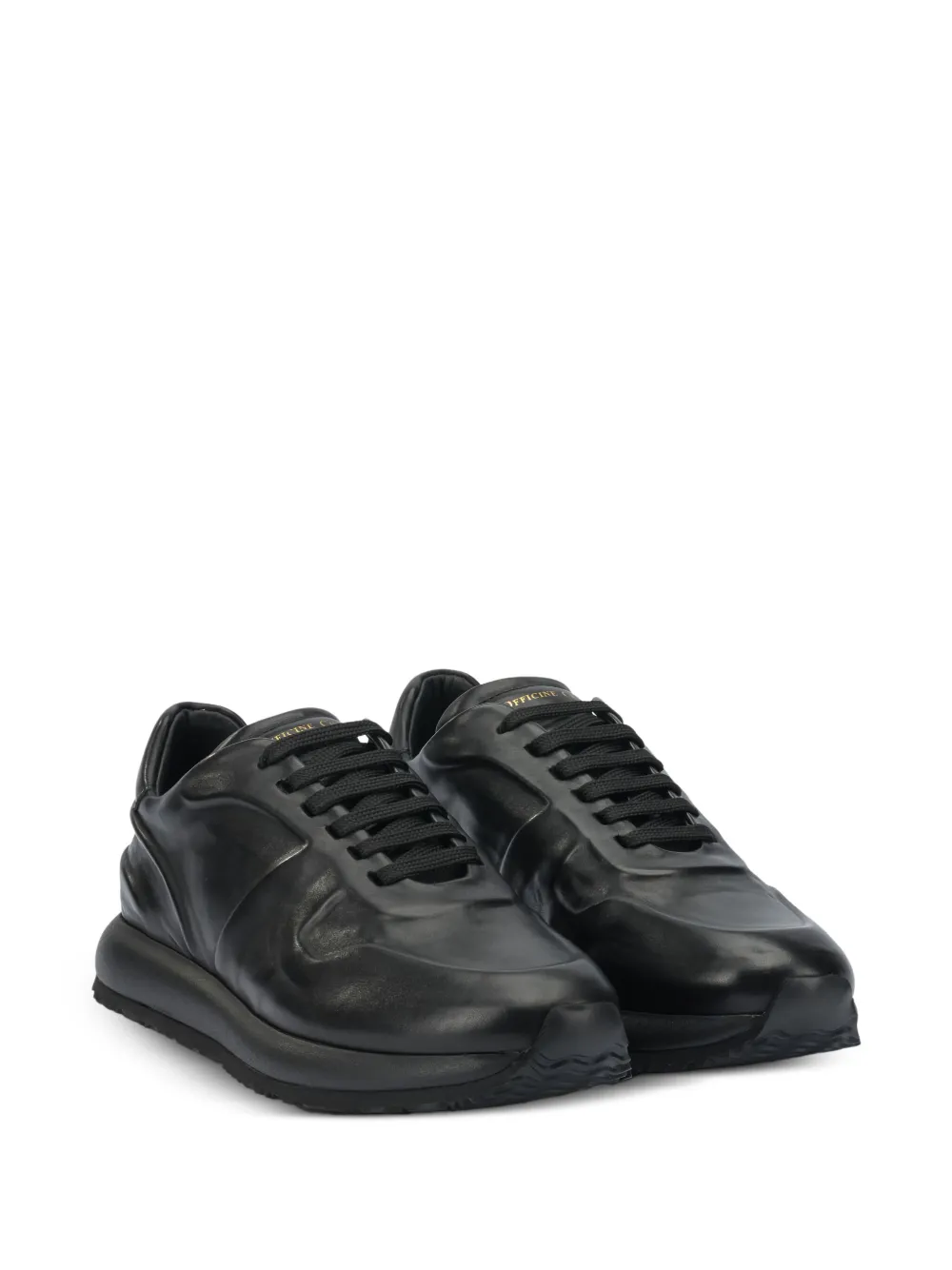 Officine Creative Leren sneakers Zwart