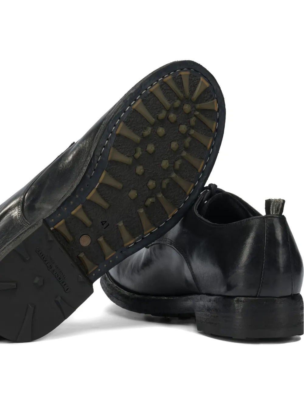 Officine Creative Bulla DD 101 novak derby schoenen Zwart