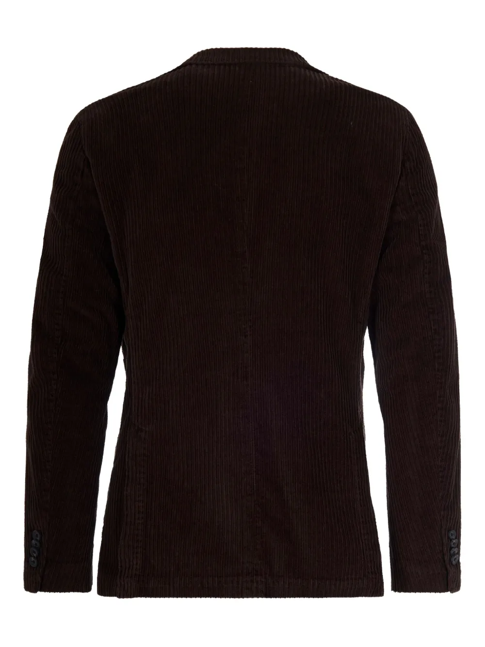 Manuel Ritz Corduroy Cotton Blazer In Brown