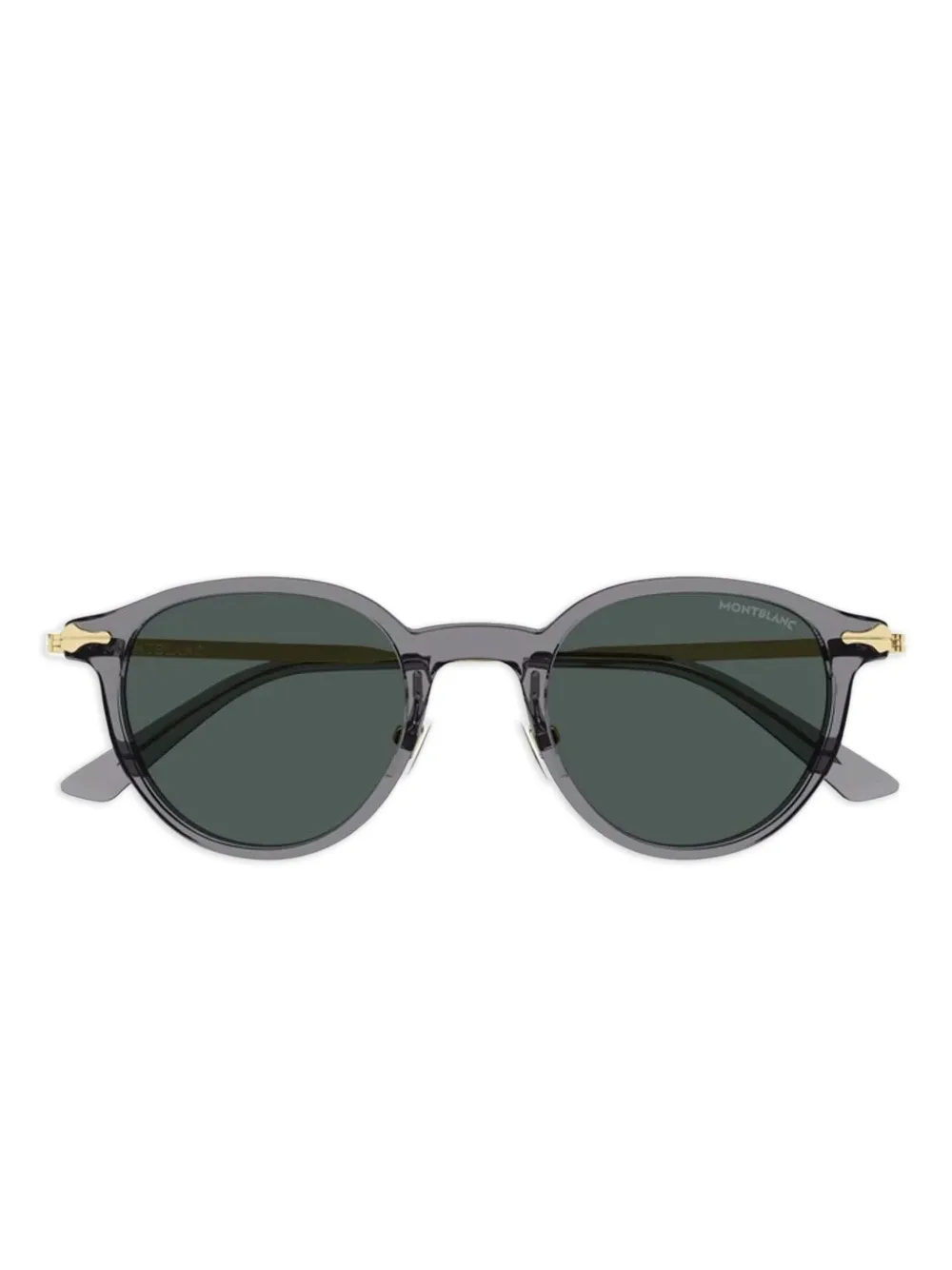 Montblanc round-frame sunglasses | Grey | Image 1