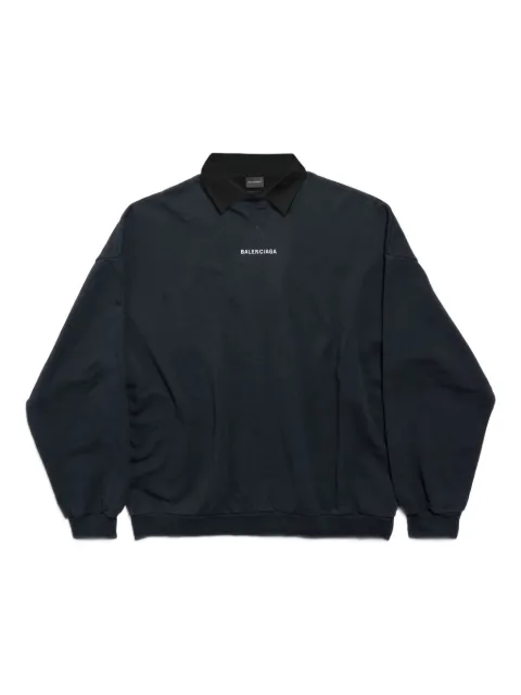 Balenciaga シャツカラー スウェットシャツ