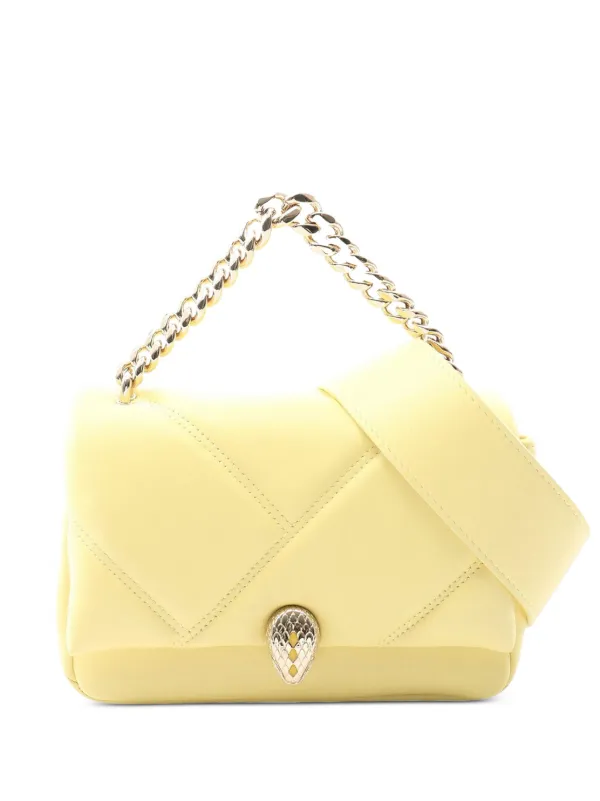 Bvlgari Pre-Owned 2021-2025 Mini Leather Serpenti Cabochon