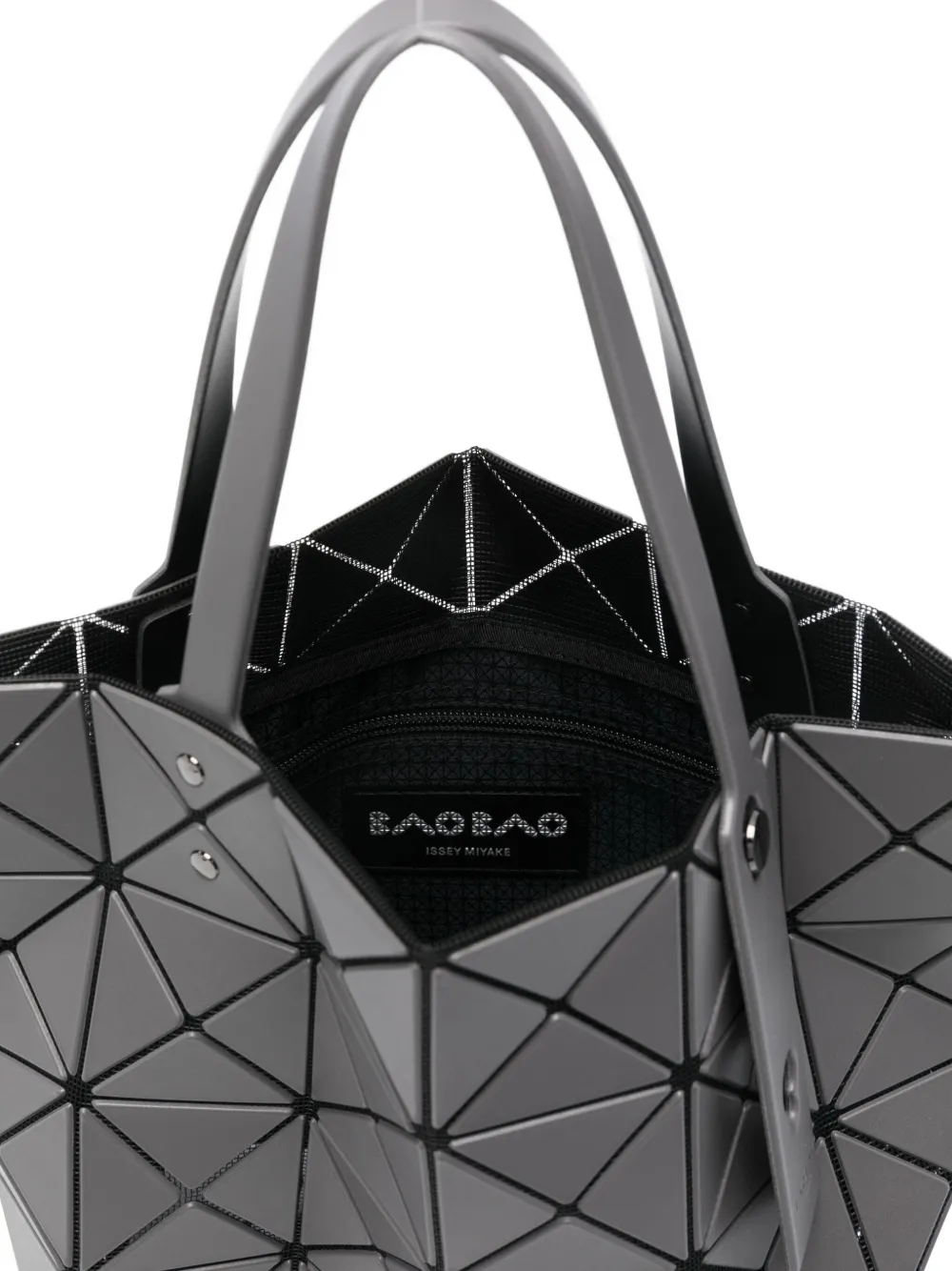 Bao Bao Issey Miyake Track Tote Bag In Gray