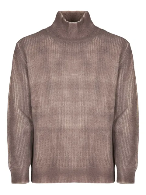 atomo factory ribbed roll-neck sweater