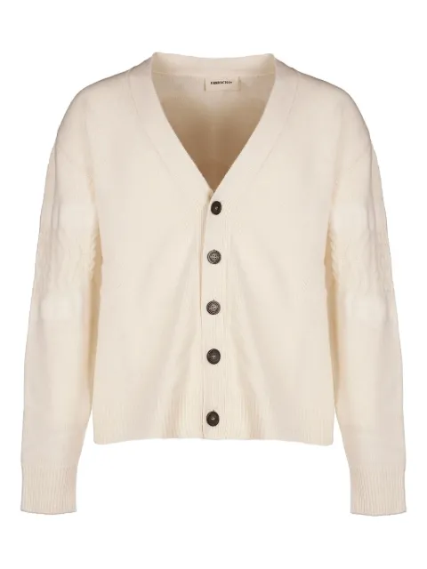 atomo factory cable-knit cardigan