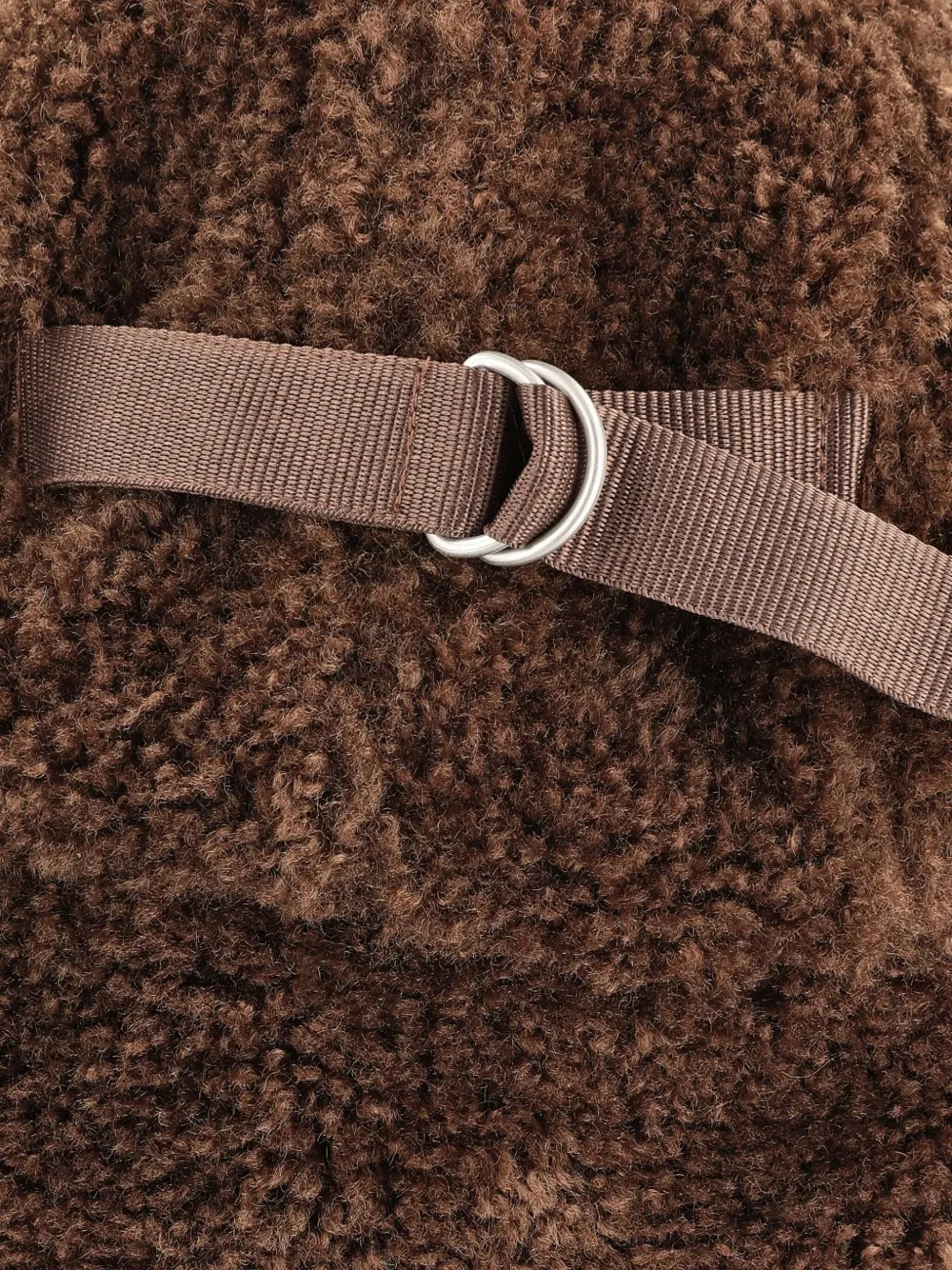 Kangol Fluffy-texture Hat In Brown