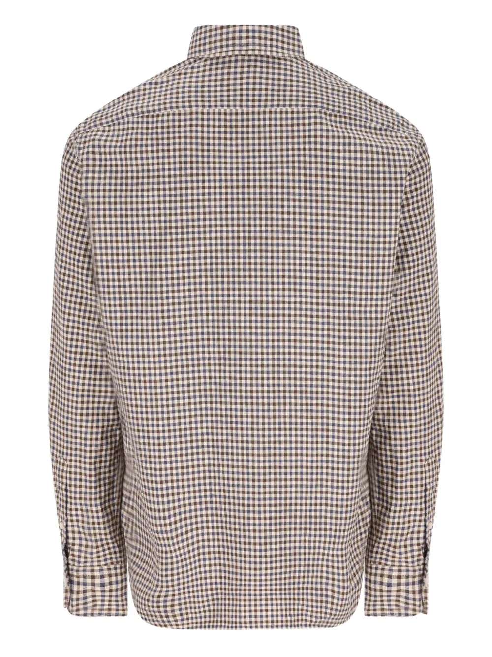 Xacus buttoned checked shirt | Image 2