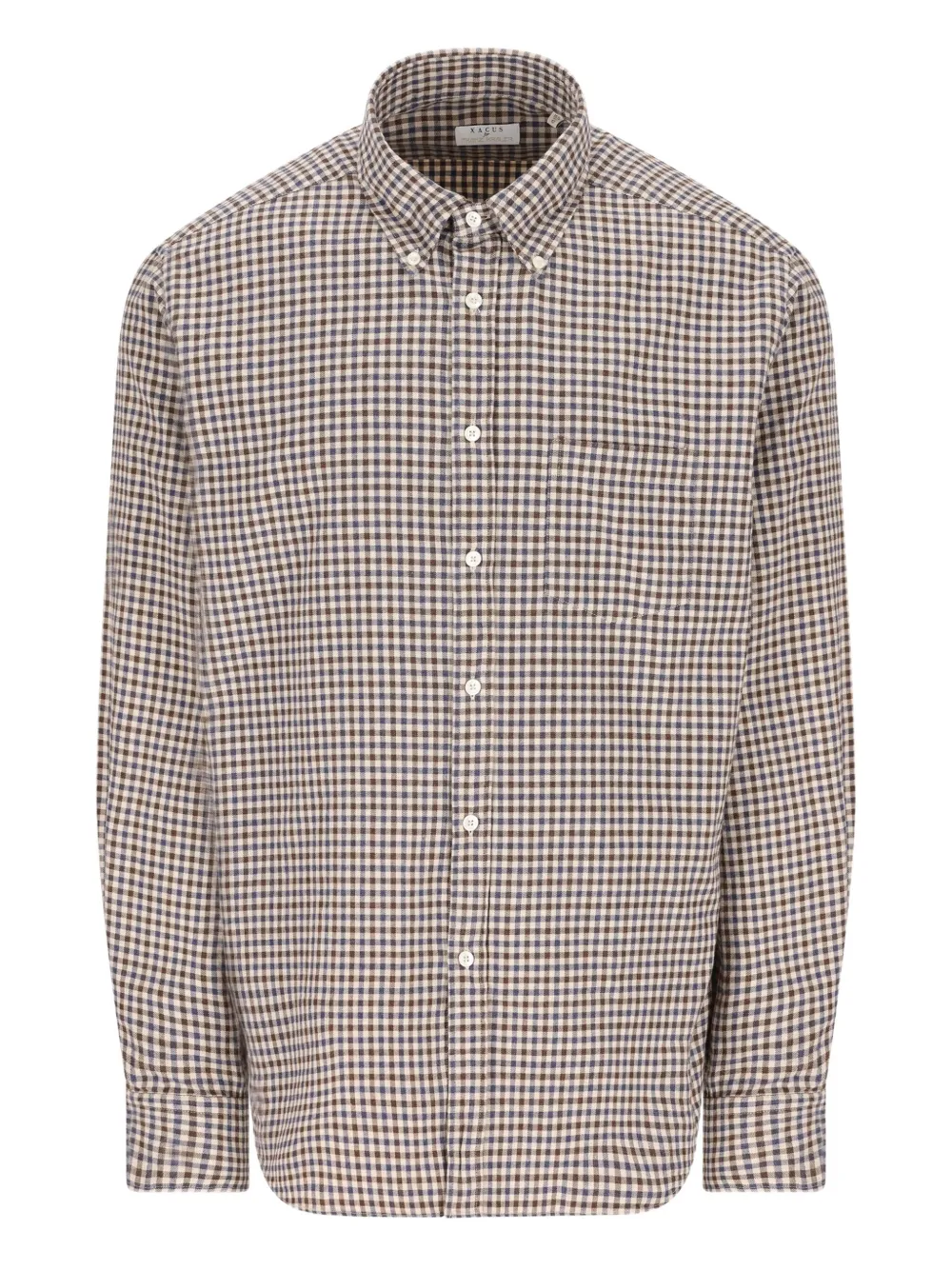 Xacus buttoned checked shirt | neutro | Image 1