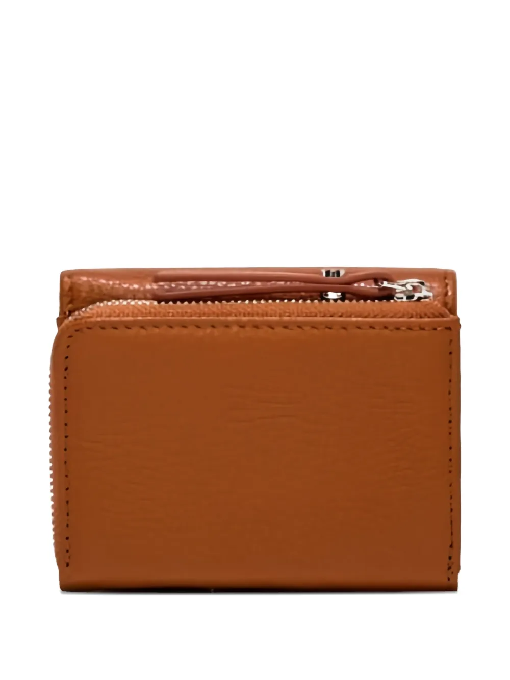 GIANNI CHIARINI zip leather wallet - Bruin