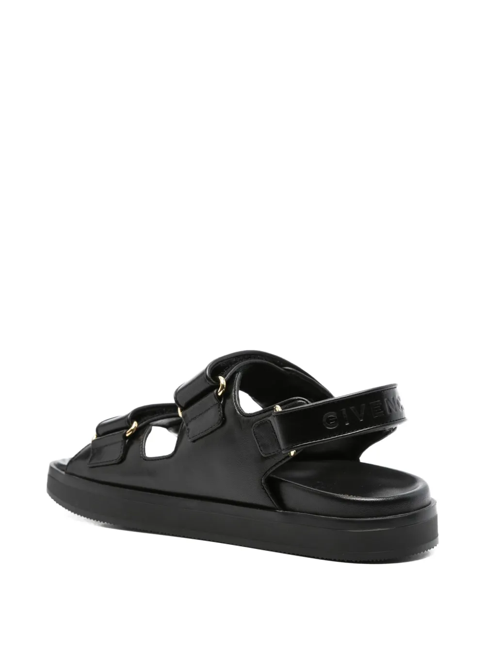 Givenchy Sandalen met dubbele bandjes Zwart