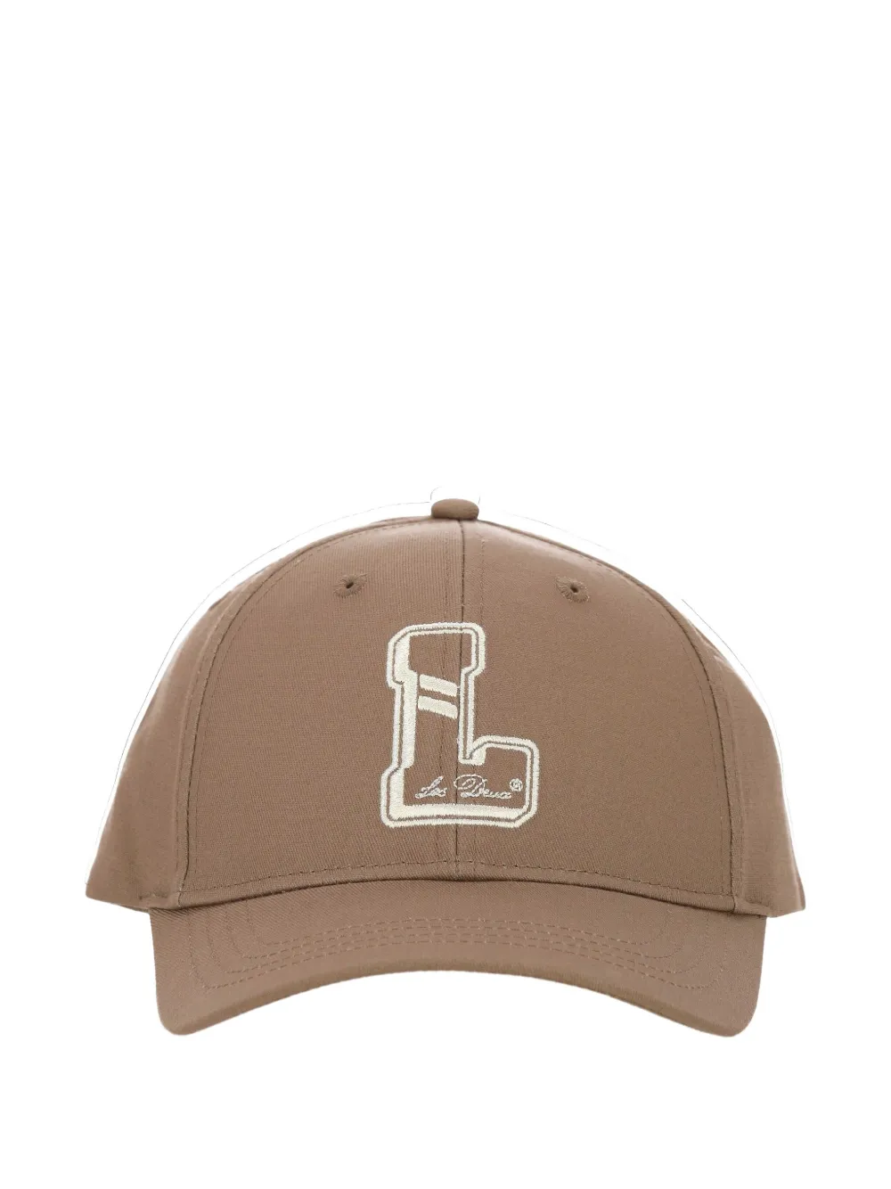 Les Deux logo baseball cap | Brown | Image 1