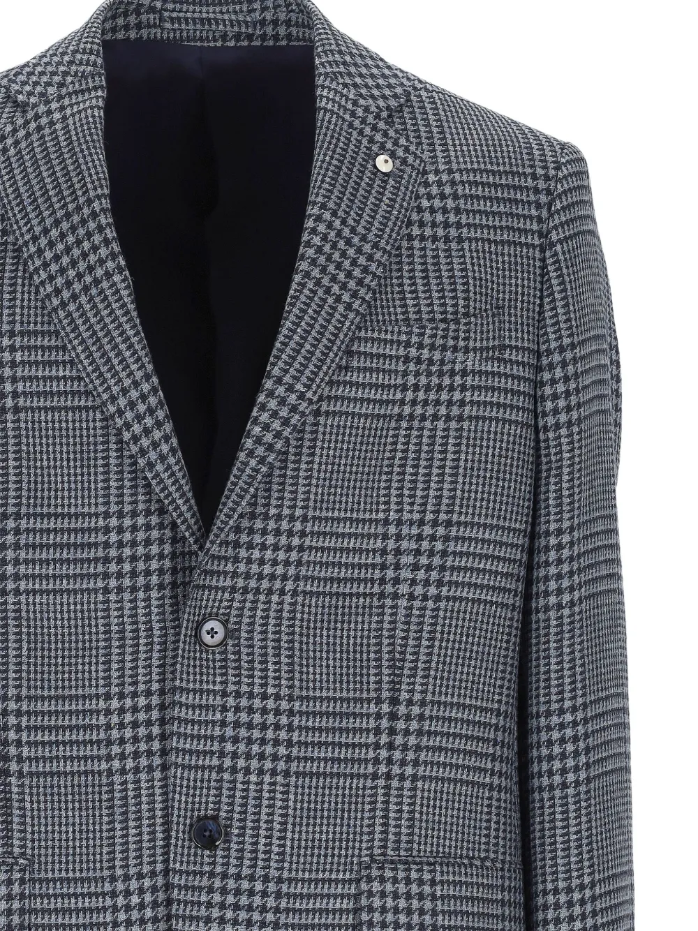 L.b.m 1911 Single-breasted Blazer In Gray