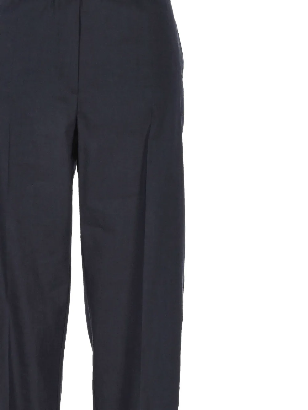 D.Exterior Pantalon met elastische tailleband Blauw