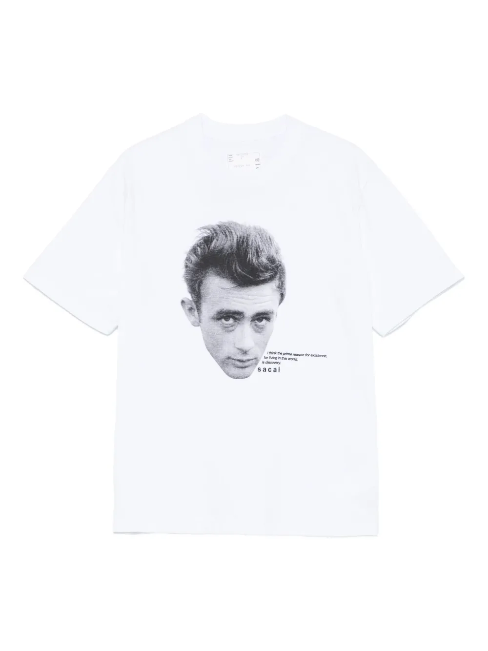 sacai playera con cuello redondo | blanco | Image 1