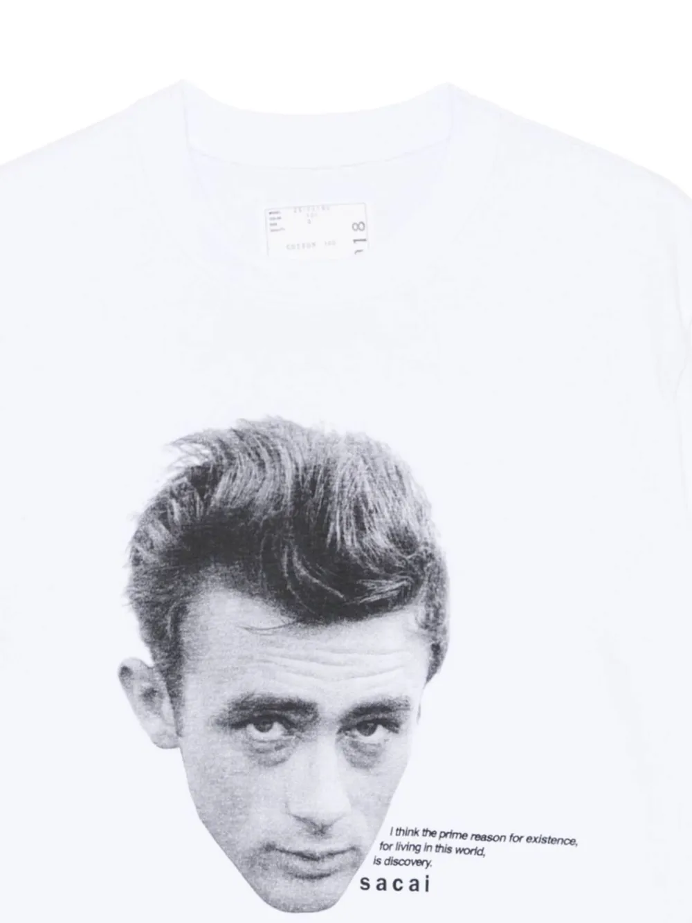 sacai playera con cuello redondo | Playeras y jerséis | Image 2