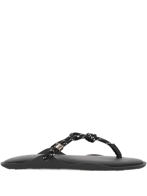 Flòwze sandalias planas con nudo