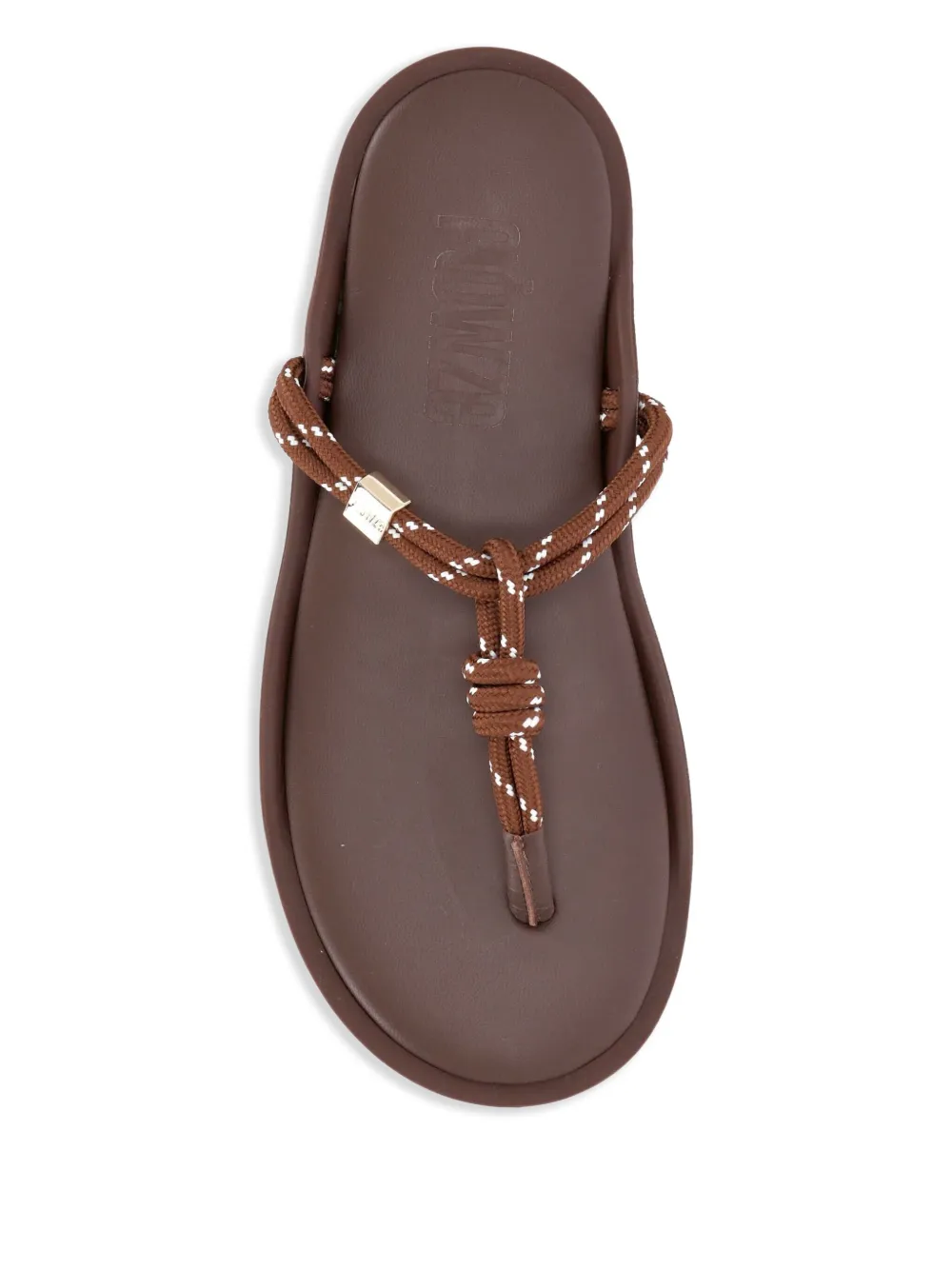 knotted flat sandals