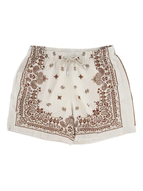 MC2 Saint Barth shorts de playa con cordones en la pretina